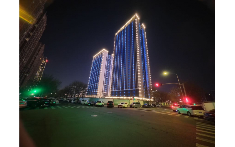 光影織就新地標，夜色賦能活力區(qū) &mdash;&mdash; 臘山河西路 4# 地塊夜景亮化工程解讀